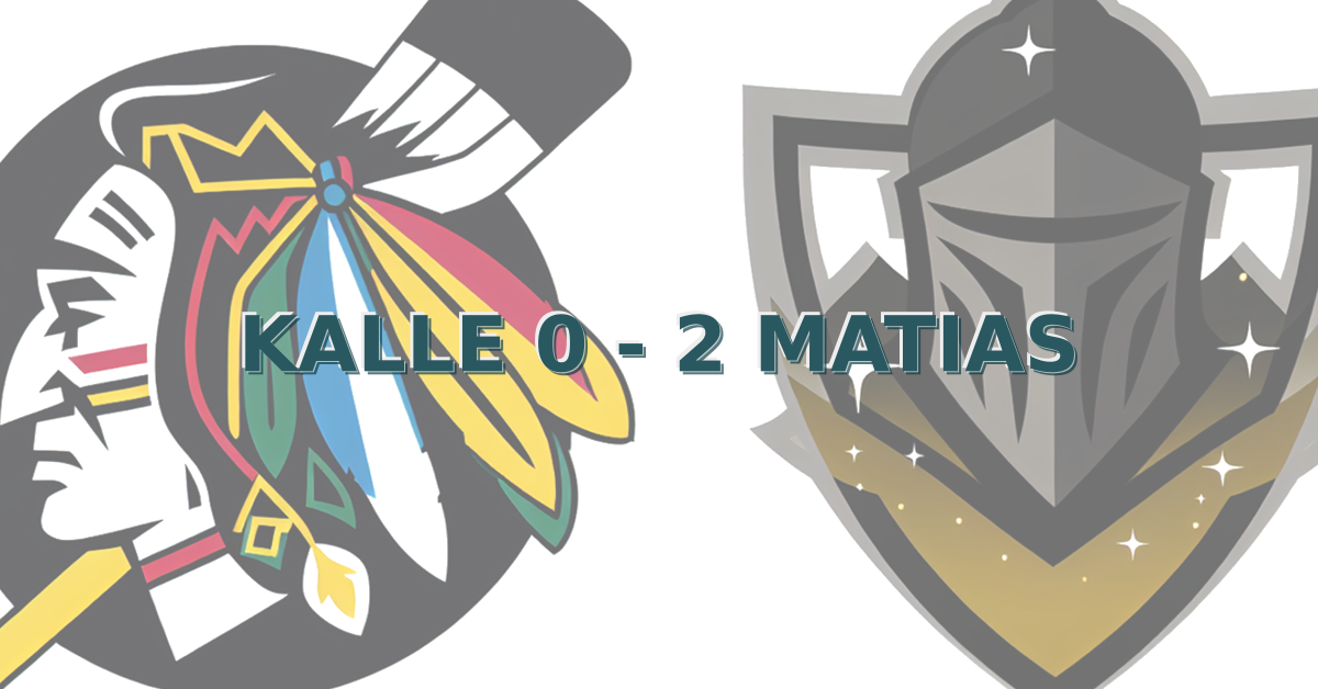 Game score image - CHI vs VGK