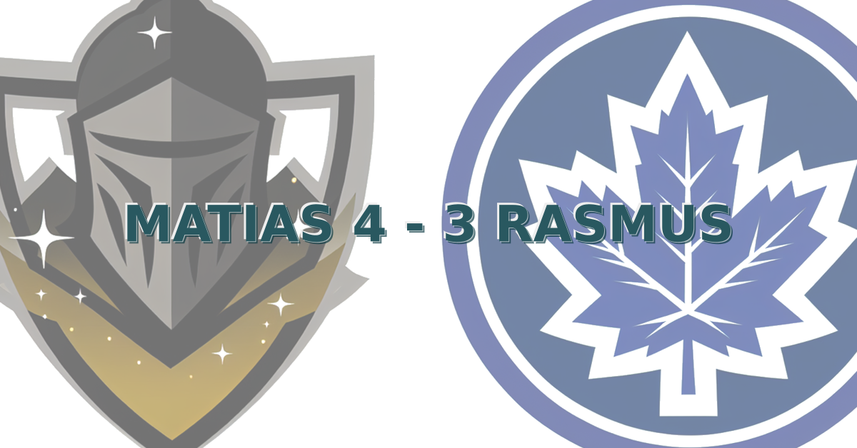 Game score image - VGK vs TOR